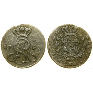 Poľsko, minca, 1793 MV, Varšava