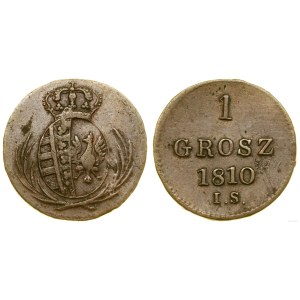 Pologne, centime, 1810 IS, Varsovie