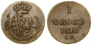 Pologne, centime, 1810 IS, Varsovie