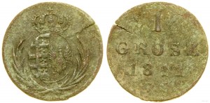 Pologne, 1 grosz, 1811 IS, Varsovie