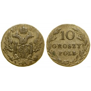 Polonia, 10 groszy, 1816 IB, Varsavia