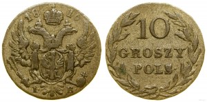 Poľsko, 10 groszy, 1816 IB, Varšava