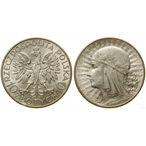 Pologne, 10 zlotys, 1932, Varsovie