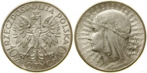 Polsko, 10 zlotých, 1932, Varšava