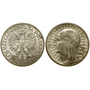 Pologne, 10 zlotys, 1932, Angleterre