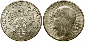 Poland, 10 gold, 1932, England