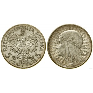 Pologne, 5 zlotys, 1933, Varsovie