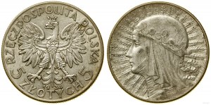 Polonia, 5 zloty, 1934, Varsavia