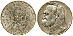Polen, 5 Zloty, 1934 S, Warschau