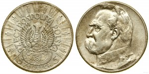 Polonia, 5 zloty, 1934 S, Varsavia