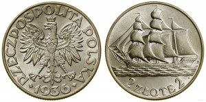 Polonia, 2 zloty, 1936, Varsavia