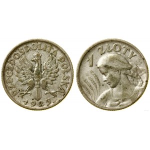 Pologne, 1 zloty, 1925, Londres