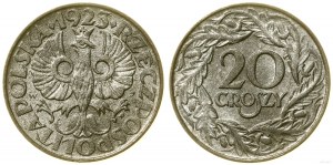 Poľsko, 20 groszy, 1923, Varšava