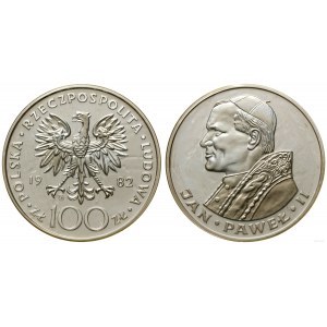 Poľsko, 100 zlotých, 1982, Švajčiarsko