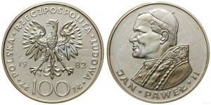 Poľsko, 100 zlotých, 1982, Švajčiarsko