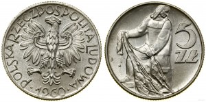 Polen, 5 Zloty, 1960, Warschau