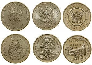 Poland, set of 3 coins, Warsaw