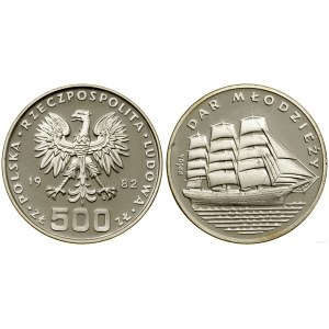 Polonia, 500 zloty, 1982, Varsavia