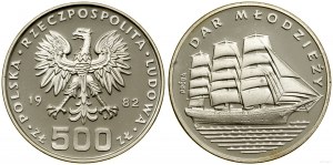 Polonia, 500 zloty, 1982, Varsavia