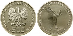 Pologne, 500 zlotys, 1983, Varsovie