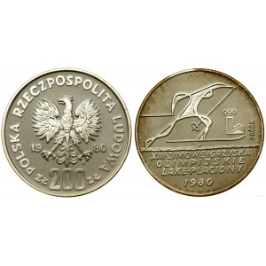 Pologne, 200 zloty, 1980, Varsovie