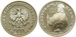 Polonia, 200 zloty, 1981, Varsavia