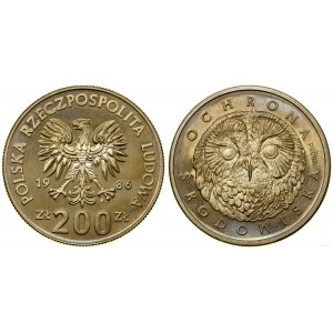 Poland, 200 zloty, 1986, Warsaw
