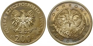 Polska, 200 złotych, 1986, Warszawa