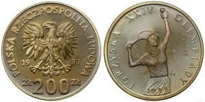 Polsko, 200 zlotých, 1987, Varšava