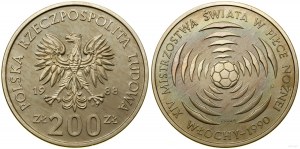 Pologne, 200 zlotys, 1988, Varsovie