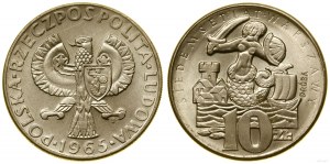 Polen, 10 Zloty, 1965, Warschau