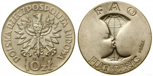 Polsko, 10 zlotých, 1971, Varšava