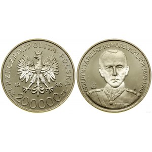 Polsko, 200 000 PLN, 1990, Varšava