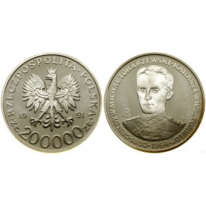 Poland, 200,000 zloty, 1991, Warsaw