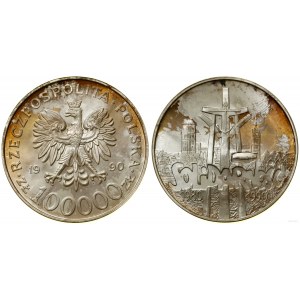 Polen, 100.000 PLN, 1990, USA