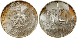 Poľsko, 100 000 PLN, 1990, USA