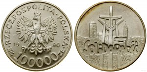 Polonia, 100.000 PLN, 1990, USA