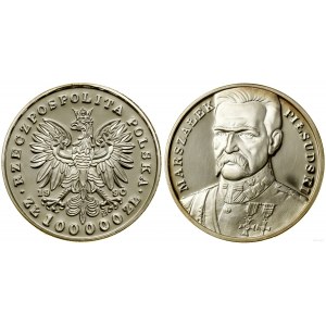 Pologne, 100 000 zloty, 1990, Monnaie de Solidarité (USA)
