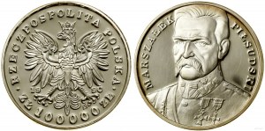 Polen, 100.000 Zloty, 1990, Münze der Solidarität (USA)