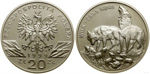 Poľsko, 20 zlotých, 1999, Varšava