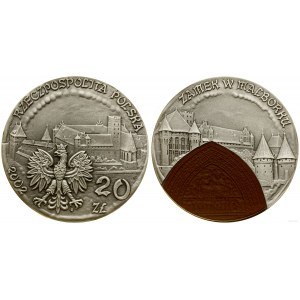 Pologne, 20 zloty, 2002, Varsovie