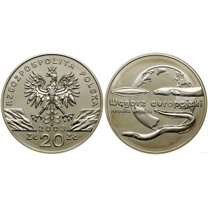 Polonia, 20 zloty, 2003, Varsavia