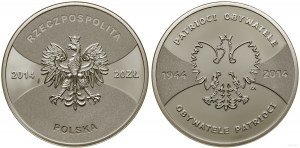 Poland, 20 zloty, 2014, Warsaw