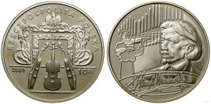 Pologne, 10 zloty, 2001, Varsovie