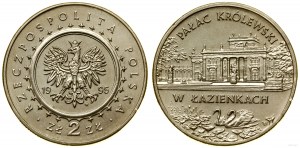 Pologne, 2 zlotys, 1995, Varsovie