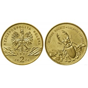 Pologne, 2 zlotys, 1997, Varsovie
