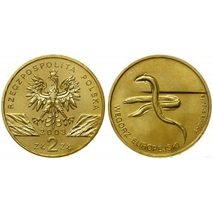 Polska, 2 złote, 2003, Warszawa