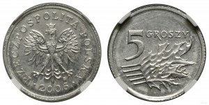 Poľsko, 5 groszy, 2006, Varšava