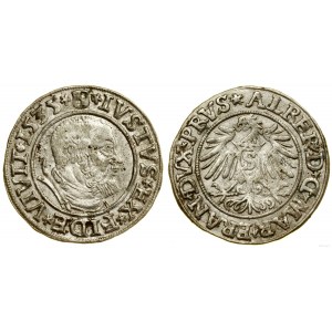 Prusse ducale (1525-1657), pièce de monnaie, 1535, Königsberg