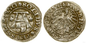 Ducal Prussia (1525-1657), shilling, 1550, Königsberg